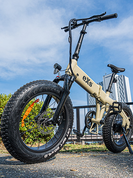 デザインも機能も“ちょうどいい”ファットバイクならeXs Street｜電動