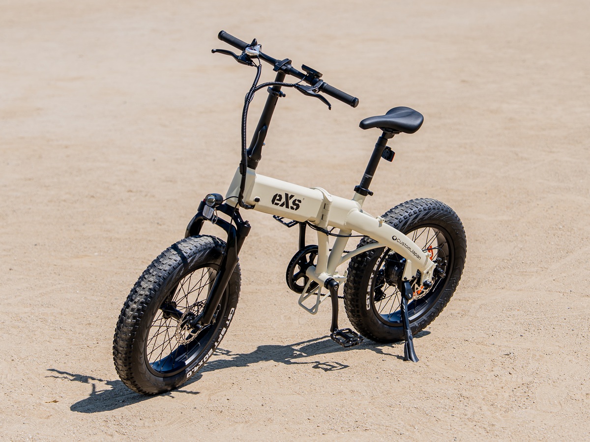 電動アシスト自転車 eXs Street マットベージュカラー