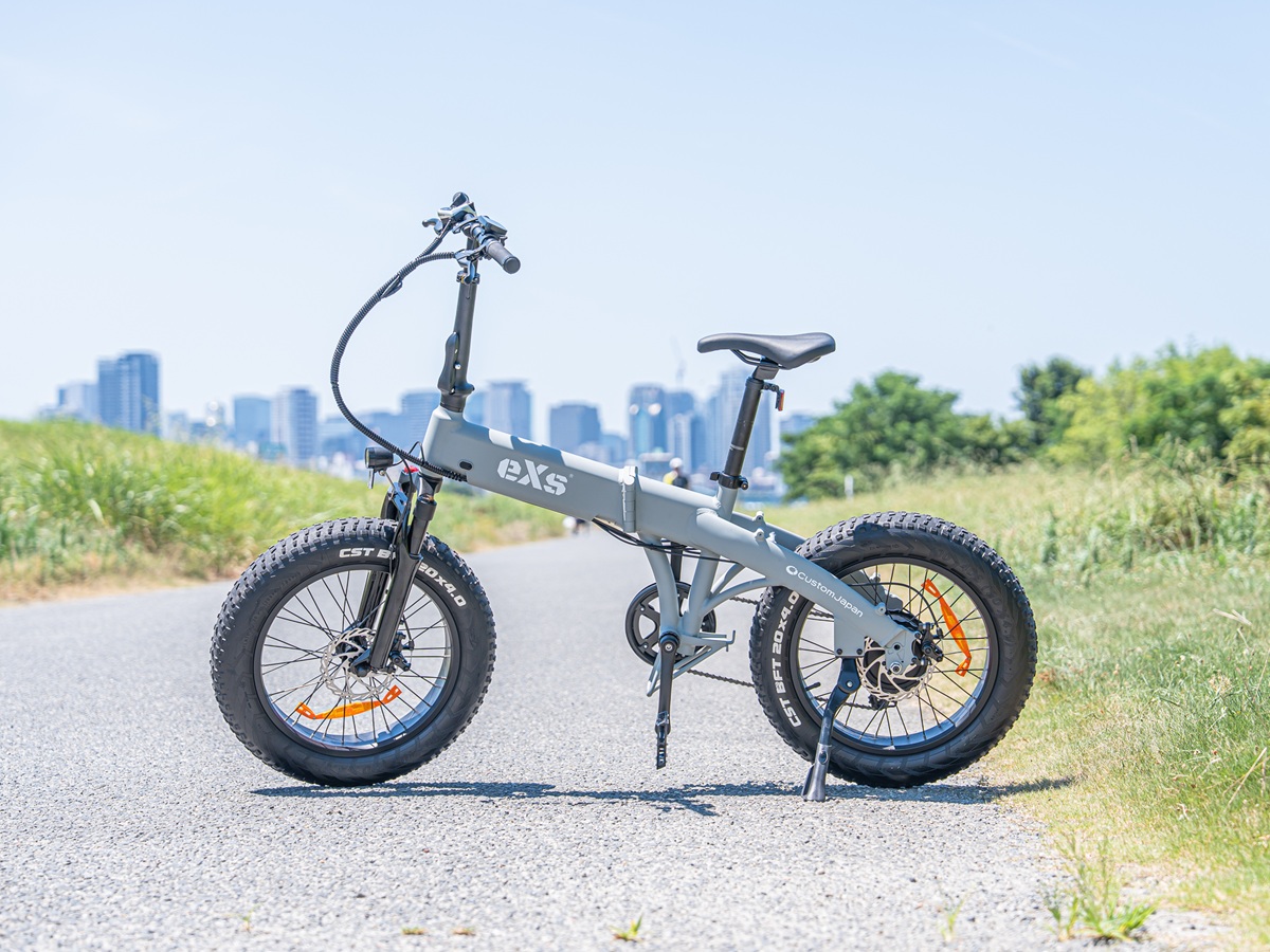 電動アシスト自転車 eXs Street マットグレーカラー